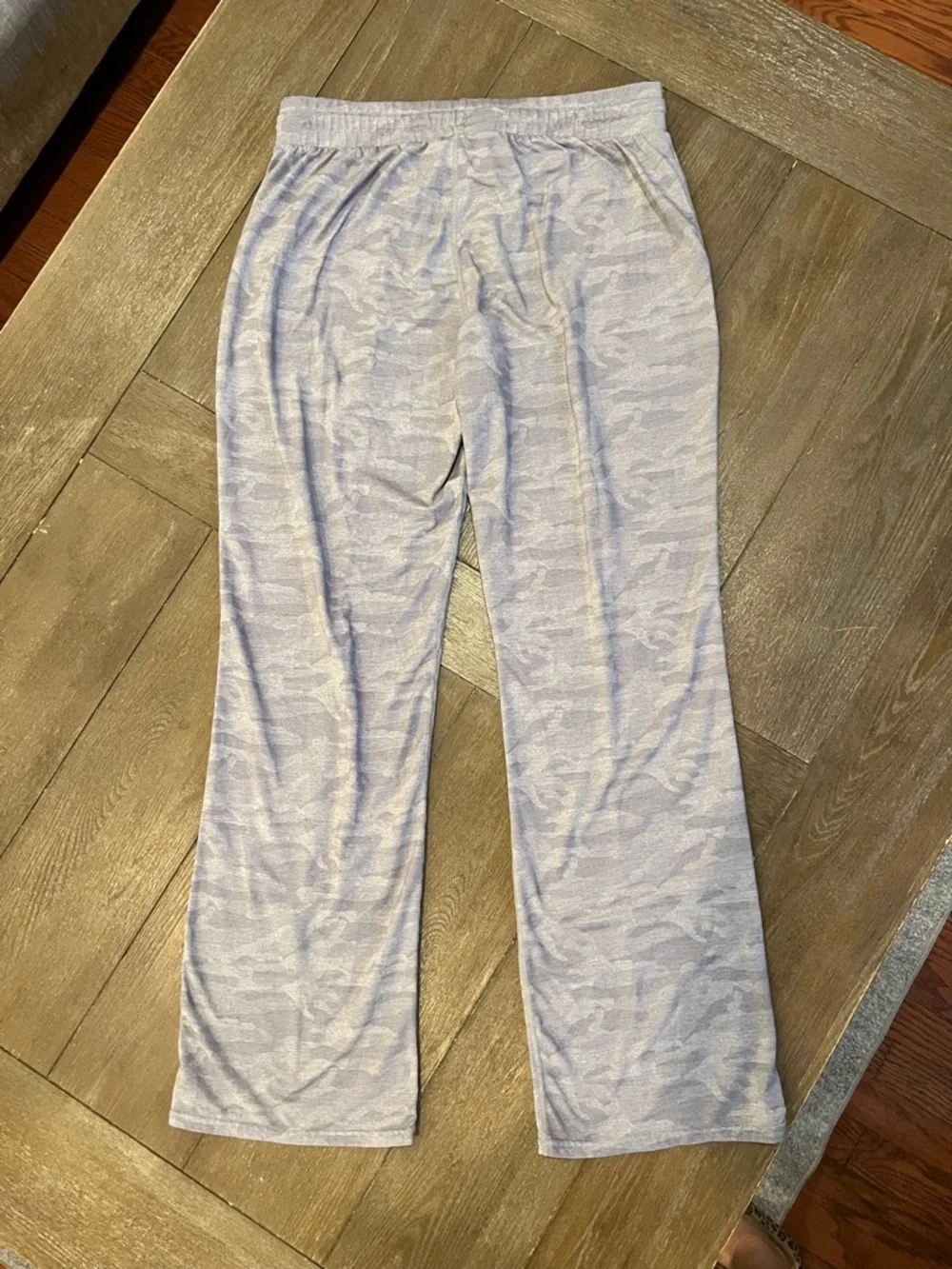 Favorite Soft Pant Gray Camo Joggers Lounge Pants Athleisure Medium - Picture 6 of 6